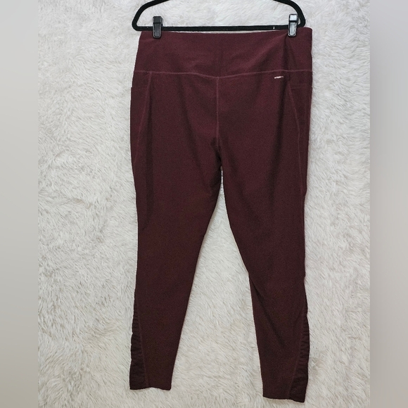 Mondetta Deep Burgundy Leggings With Pockets Xxl - Picture 12 of 16